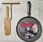 10 Inch Crepe Maker Griddle Tortilla Pan With Spreader for Stovetop
