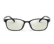 G39 Outdoor Anti-blue Light Sunglasses Smart Photosensitive Black Frame Color Changing Mirror Flat Glasses for Women and Men