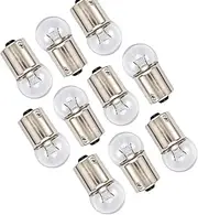 Quality Car 207 Straight Bayonet BA15s SCC 12 Volt 5 Watt Bulbs - Pack of Ten
