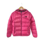 THE NORTH FACE 羽絨服 帽T 夾克外套 尼龍 粉色 粉紅色 日本直送 二手