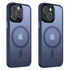 For iPhone 13,14,14 Pro,14 Pro Max Magnetic MagSafe Case [Hard Back & Soft Edge]