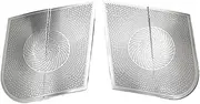 Car Styling Compatible for Mercedes -Benz S Class W221 2008-2012 Audio Speaker Cover Trim Door Loudspeaker Panel Stickers Auto Accessories