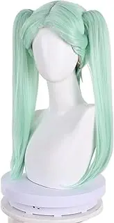 Hamish Rebecca Wig Rebecca Cosplay Wig with Wig Cap Heat Resistant Hair for Anime CBPK for Festival, Cosplay Party, Comic Exhibitions