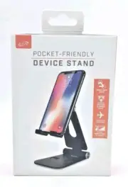 iLive Pocket Friendly Black Device Stand for Smartphones & Tablets