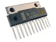 HA1397 Class B, 20W Power Amplifier, Vs=±16.5V. Iout=7.5A, Freq=5Hz-1`20khz