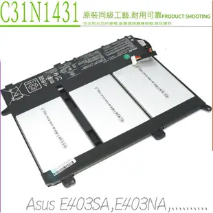 ASUS C31N1431 電池(原裝) 華碩 C31N1431,E403 電池,E403S.E403SA,E403NA,E403SA-WX,E403SA-US21,0B200-01600000