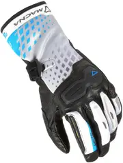 Macna Terra RTX waterproof Ladies Motorcycle Gloves, blue, Size XS for Women
