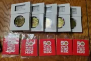 McDonald's Mac Coin 50th Anniversary BIG MAC Set - TOP GRADE NGC MS68 FR