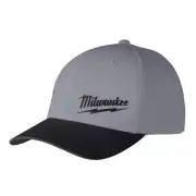 Milwaukee 507DG-LXL Dark Gray WORKSKIN Performance Fitted Hat, L/XL