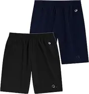 [Champion] Boys Shorts | 2 Pack Hybrid Tech Shorts for Boys