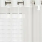 Madison Sheer Eyelet Curtain 220cm & 250cm Drop