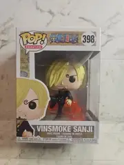 Funko Pop! Vinyl: One Piece - Vinsmoke Sanji #398 Anime FREE POP PROTECTOR