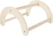 WEKAMOS Bird Perch Stand Chick Roosting Perch for Hens Parrots Birds Smooth Sturdy Design Easy to Install for Bird Cages Playtime Activities
