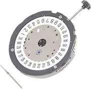 Quartz Watch Movement Battery Included with Handlebar and Single Calendar for MIYOTA 6S21 Replacement Repair