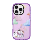 iPhone 16 Pro Impact Case Gloomie Cat Sky by LeonLollipop