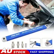 Spanner Extension Wrench Set Offset Ratchet Spanner Extender with Adapter Socket