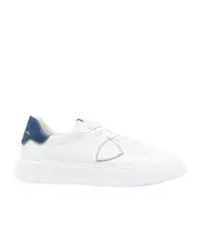 Philippe Model Logo Patch Low-Top Sneakers 44,45,46,40,41,42,43 White