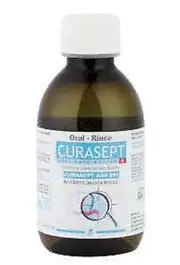 Curasept Chlorhexidine 0.05% Oral Rinse 200ml Light Blue