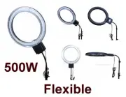 220V 500W Photography Studio Portrait Ring Light Lighting Lite