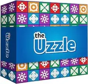 The Uzzle 3.0 Board Game, Popular Family Board Games for Adults, Suitable for Children and Adults, Pattern Block Puzzles Games, Classroom Games for Kids and Adults for Age 4+