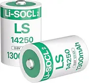 BOANV 10 X LS14250 1/2 AA 3.6v Battery 14250 Can Use for Dogwatch R9 Leash 1200mAh High Capacity