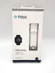 Fitbit Versa Classic Band Color: White - Large For Fitbit Versa Smart Watch
