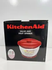 NEW KitchenAid RED Salad and Fruit Spinner New In Box