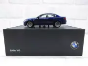 Diecast Car 1/43 BMW M5 Blue Dealer Genuine Model Car
