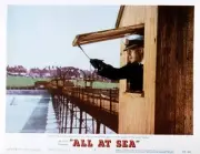 All At Sea Lobby Card Alec Guinness 1957 Old Film Movie Photo