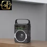 Portable AM FM Radio, Bluetooth 5.0 Radio 5 Watts Loud Speaker,Fm Radio Built-In