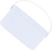 TOVINANNA 1pc LED Cosmetic Box Portable Cosmetic Case Cosmetic Carrying Case Cosmetic Organizer Case Outdoor Makeup Case Women Travel Toiletry Bag Portable Cosmetic Organizer White Plastic