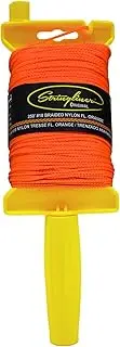 Stringliner 11459 Original Mason’s Line Reels. Stringliner® Original Braided Orange 250'. (12 Pack)
