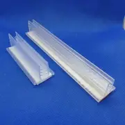 100 x Sign Holder with Adhesive 3 to 6mm Capacity Glass Shelf Sign Display