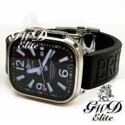 HERMES Diamond Polished Apple Watch Ultra with Breitling Black