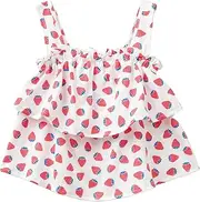 [United Colors of Benetton] Girls Tank Top 3m39gh00z Undershirt, Multi-Colour, 1 Year, Multicoloured, 1 Years