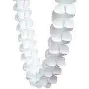 White Tissue Paper Honeycomb Garland (4m)