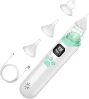 Baby Nose Snot Sucker - Toddler Nasal Aspirator, Mucus Remover | Gentle Suction Device, Baby Nose Cleaner, Nasal caree Tool, Snot Extractor, Infant Mucus Sucker For Easy Nasal Hygiene