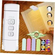 Reading Light, Rechargeable Book Light, with Book BOOK LIGHT ~ W / ACC. 7-White