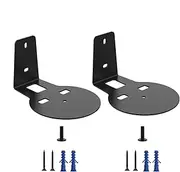 Wall Speaker Bracket - Speaker Shelf Wall Mount, Soundbar Wall Mount Bracket | Home Speakers Floating Wall Shelves, Sturdy Smart Speaker Wall Stand Rack for Home, Living Room, Hotel, Cafe