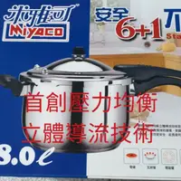 在飛比找蝦皮購物優惠-8公升米雅可 米雅可快鍋 米雅可不鏽鋼壓力鍋 壓力鍋 不鏽鋼