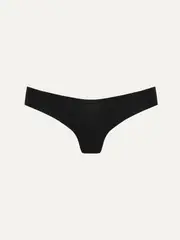 [Commando] Commando - Classic Microfiber Thong - Black - M/L M/L Black