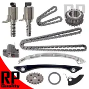Timing Chain Kit Camshaft Actuator VVT Valve For Jaguar XE E-Pace XF F-Pace 2.0L (for: Jaguar)