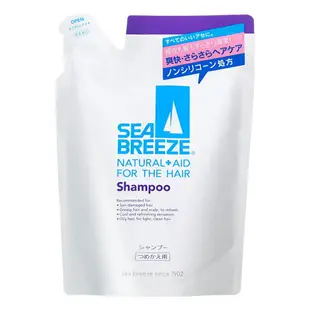 日本 資生堂 SHISEIDO SEABREEZE 涼爽 沐浴乳 洗髮精 600ml