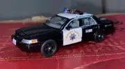 2008 Crown Victoria Police Interceptor CALIFORNIA HIGHWAY PATROL CHP PANDA BEAR