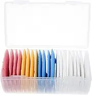 GLSTOY 20pcs Professional Tailors Chalk with Box Multi Color Fabric Markers for Sewing Crafting and Garment Pattern Tracing for Tailoring and Clothing Design