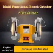 6 Inch / 8 Inch Bench Grinder Micro Polishing Sander Machine 350W/450W 220V