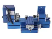 Mini Metal Lathe DIY Lathe Machine Woodworking Cutting Tool for Hobby