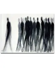Ready2HangArt Follow Me Wrapped Canvas Wall Art