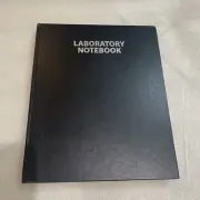 Scientific Notebook Company Laboratory Notebook Black Hardcover 3001HC 192 pgs
