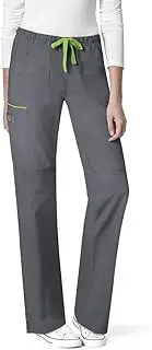 [WonderWink] Women's Wonderflex Joy Denim Style Staight Leg Scrub Pant